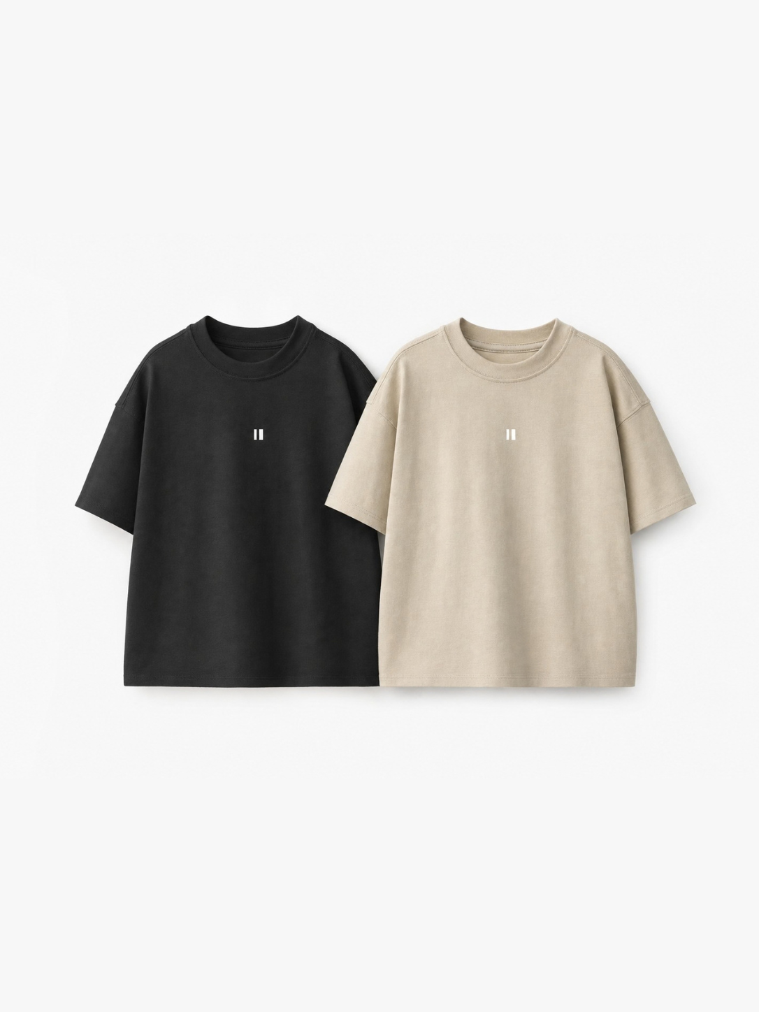Solid Duo · Pack of 2 Tees
