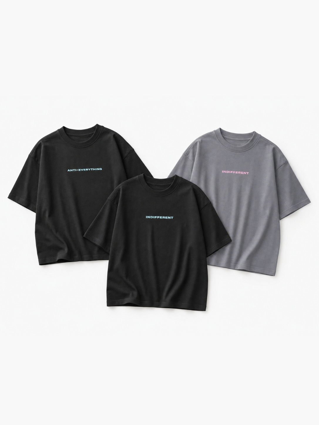 Graphic Trio - Pack of 3 printed  Tees