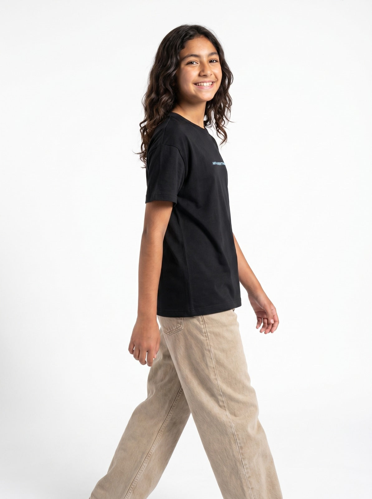 Black Anti Everything T-Shirt Jr - Girls
