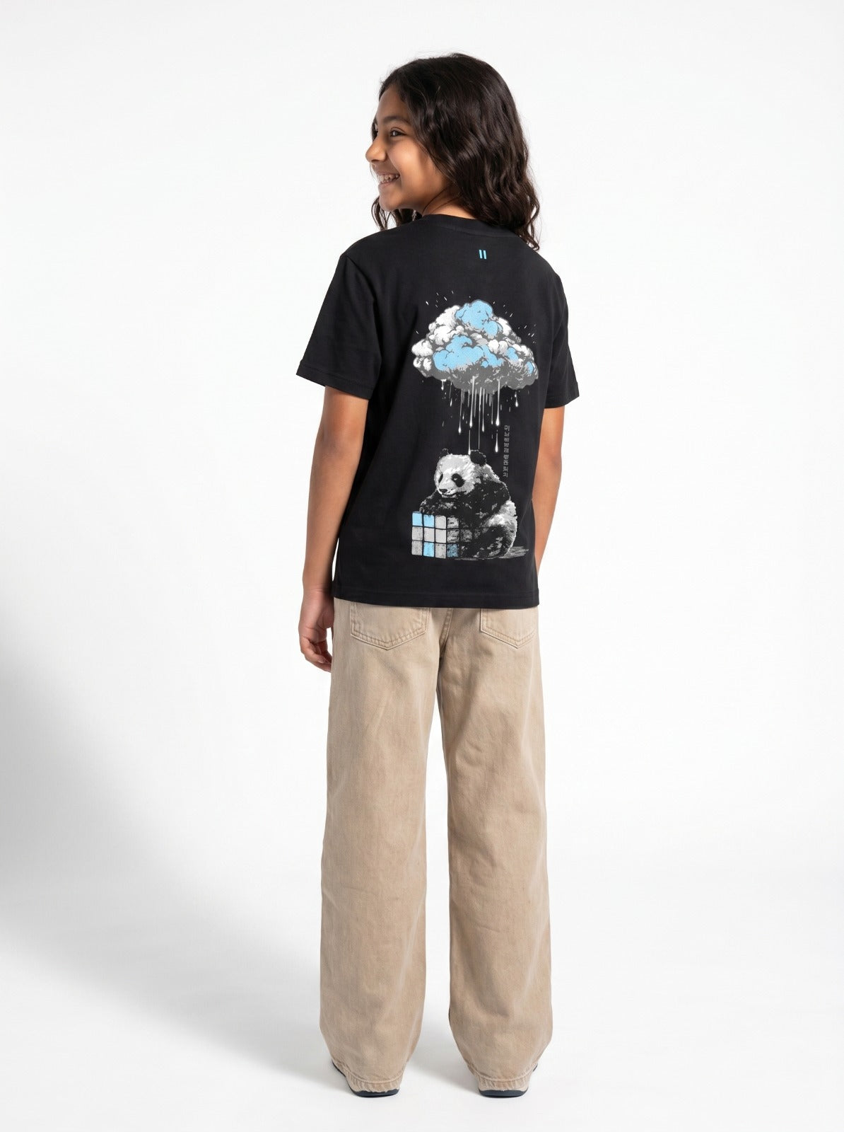 Black Anti Everything T-Shirt Jr - Girls