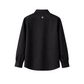 Black Linen Shirt Jr