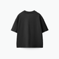 Black Solid T-Shirt Jr