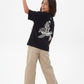 Black Unbothered T-Shirt Jr - Girls