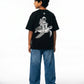 Black Unbothered T-Shirt Jr