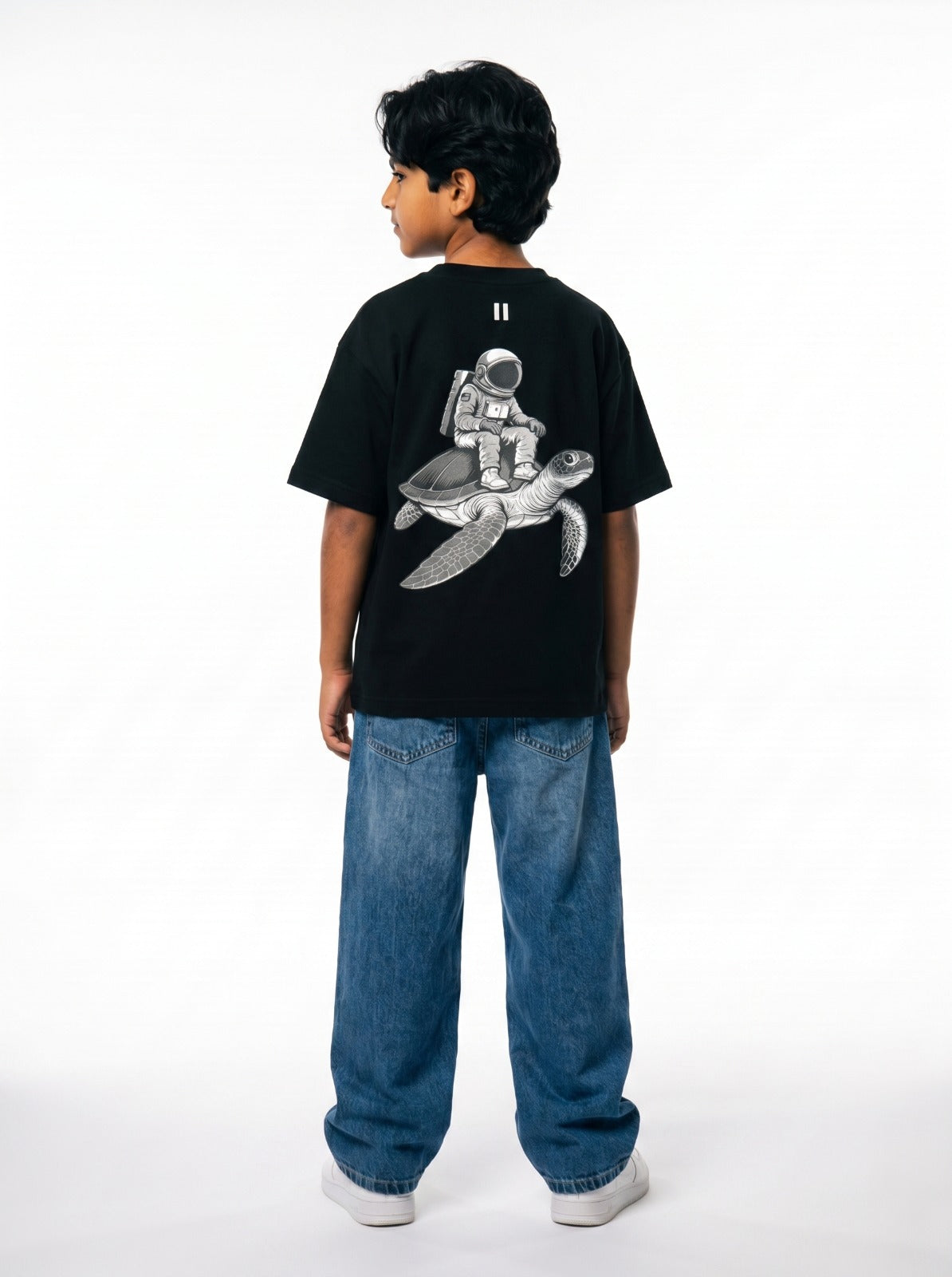 Black Unbothered T-Shirt Jr