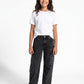 Black Washed Cargo Jr - Girls