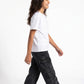 Black Washed Cargo Jr - Girls