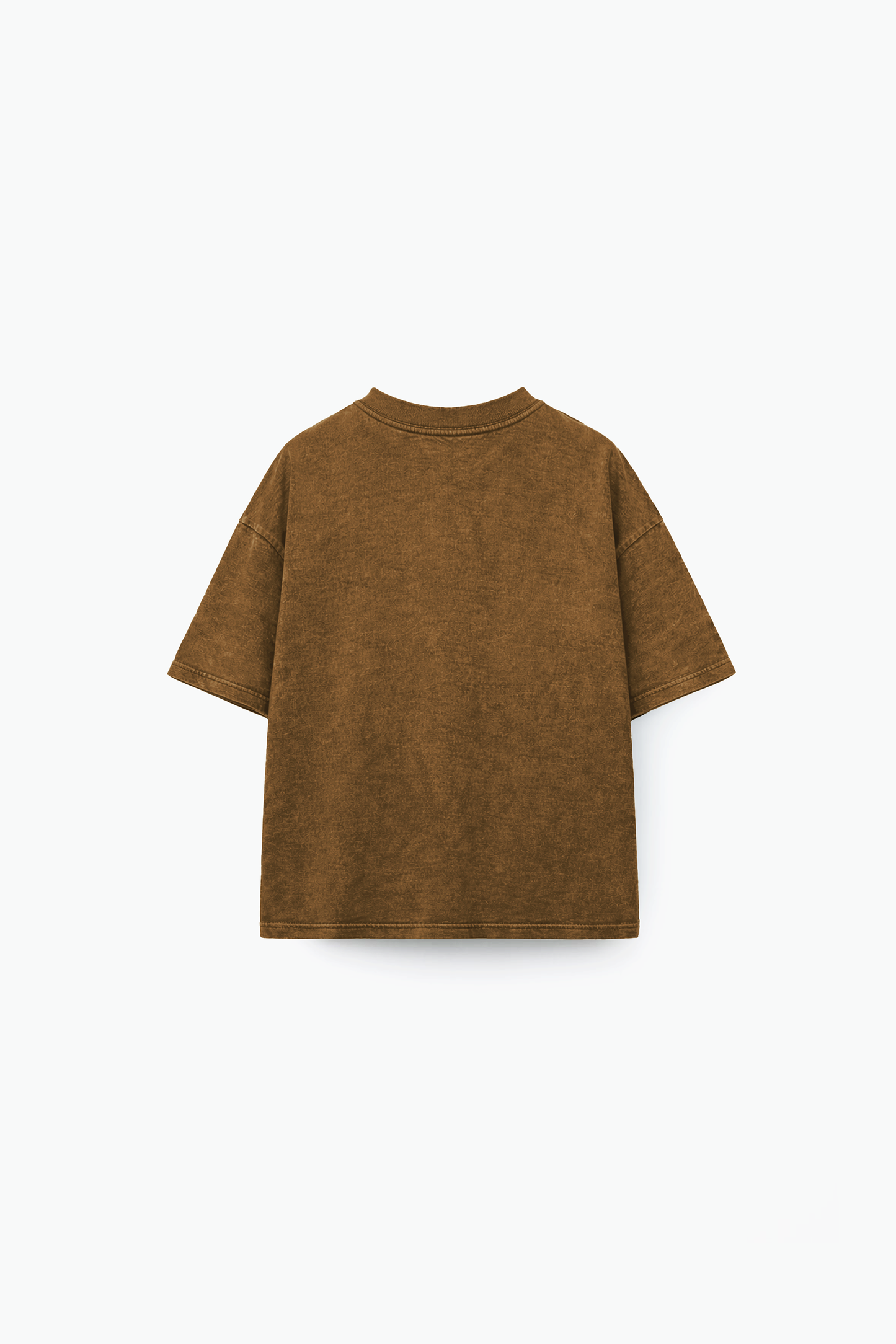 Brown Fade Washed T-Shirt Jr