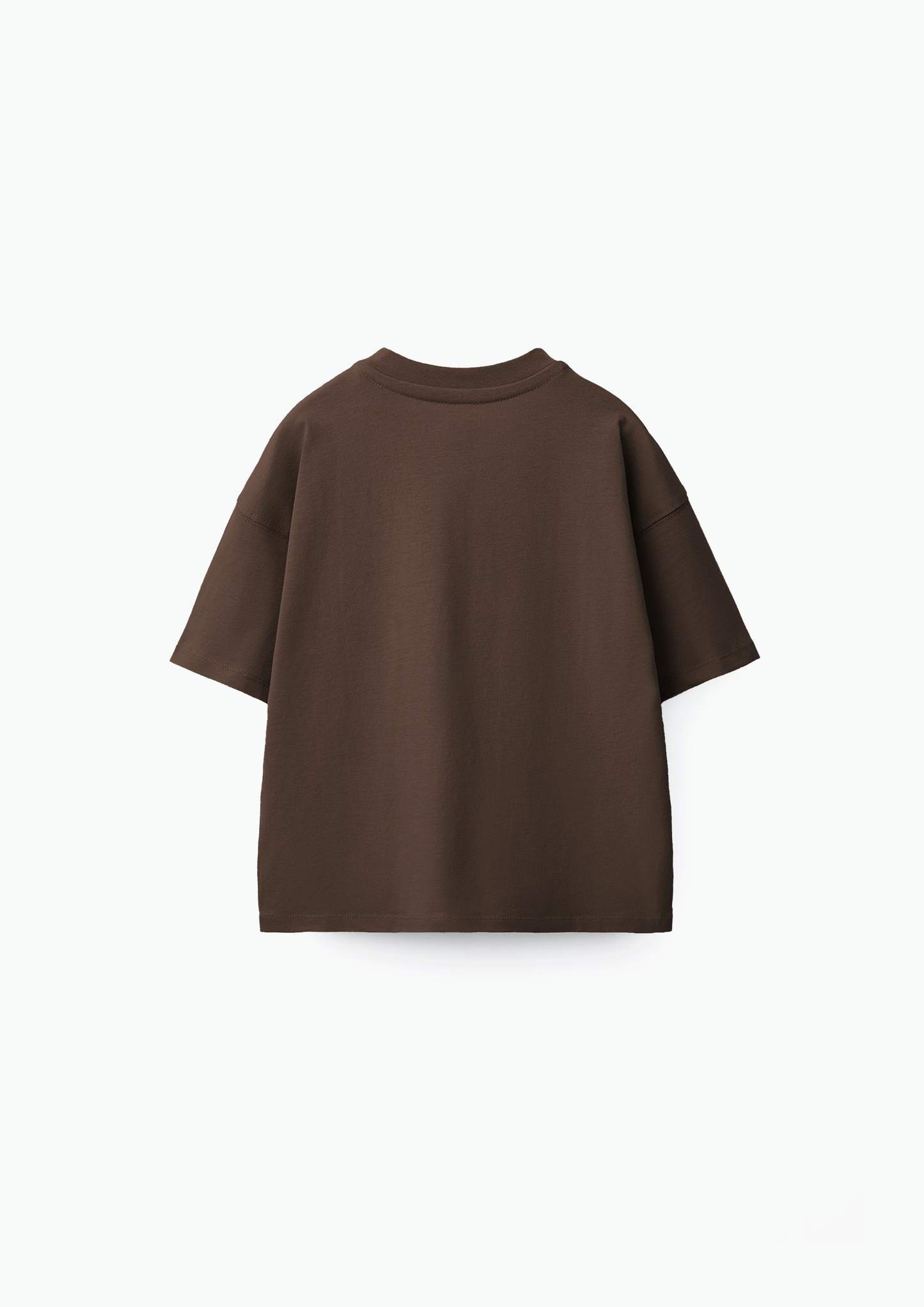Coffee Solid T-Shirt Jr