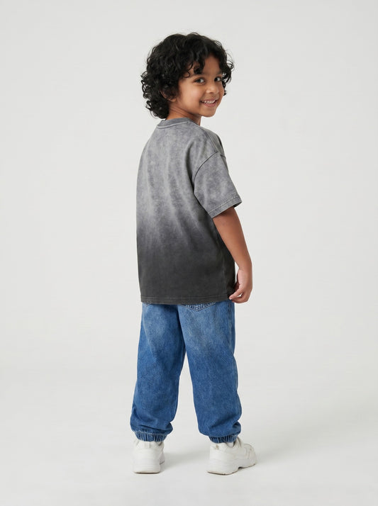 Charcoal Washed T-Shirt Jr