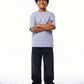 Cloud Blue Solid T-Shirt Jr