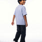 Cloud Blue Solid T-Shirt Jr