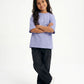 Cloud Blue Solid T-Shirt Jr - Girls