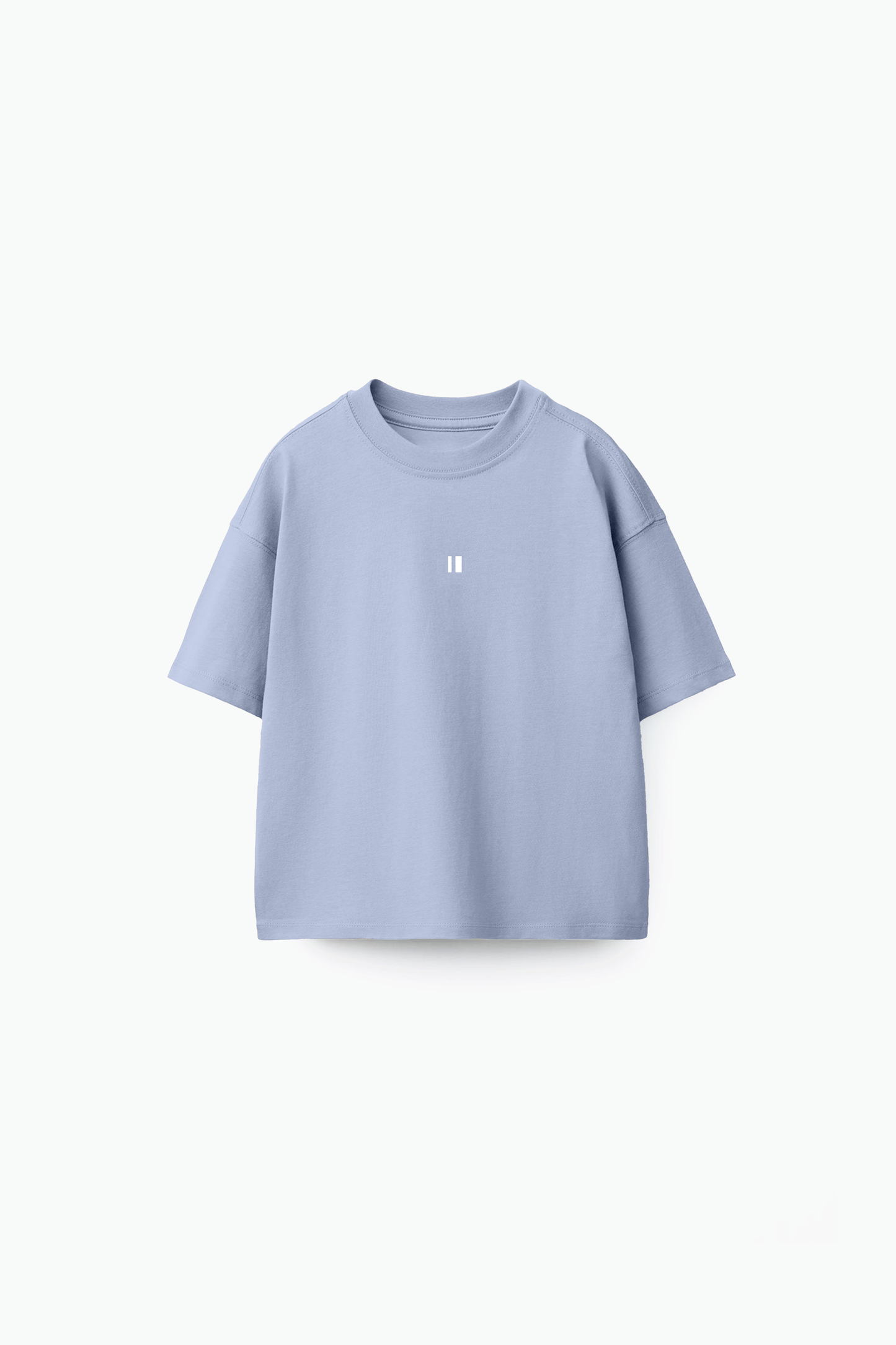 Cloud Blue Solid T-Shirt Jr