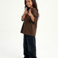 Coffee Solid Tee (model)