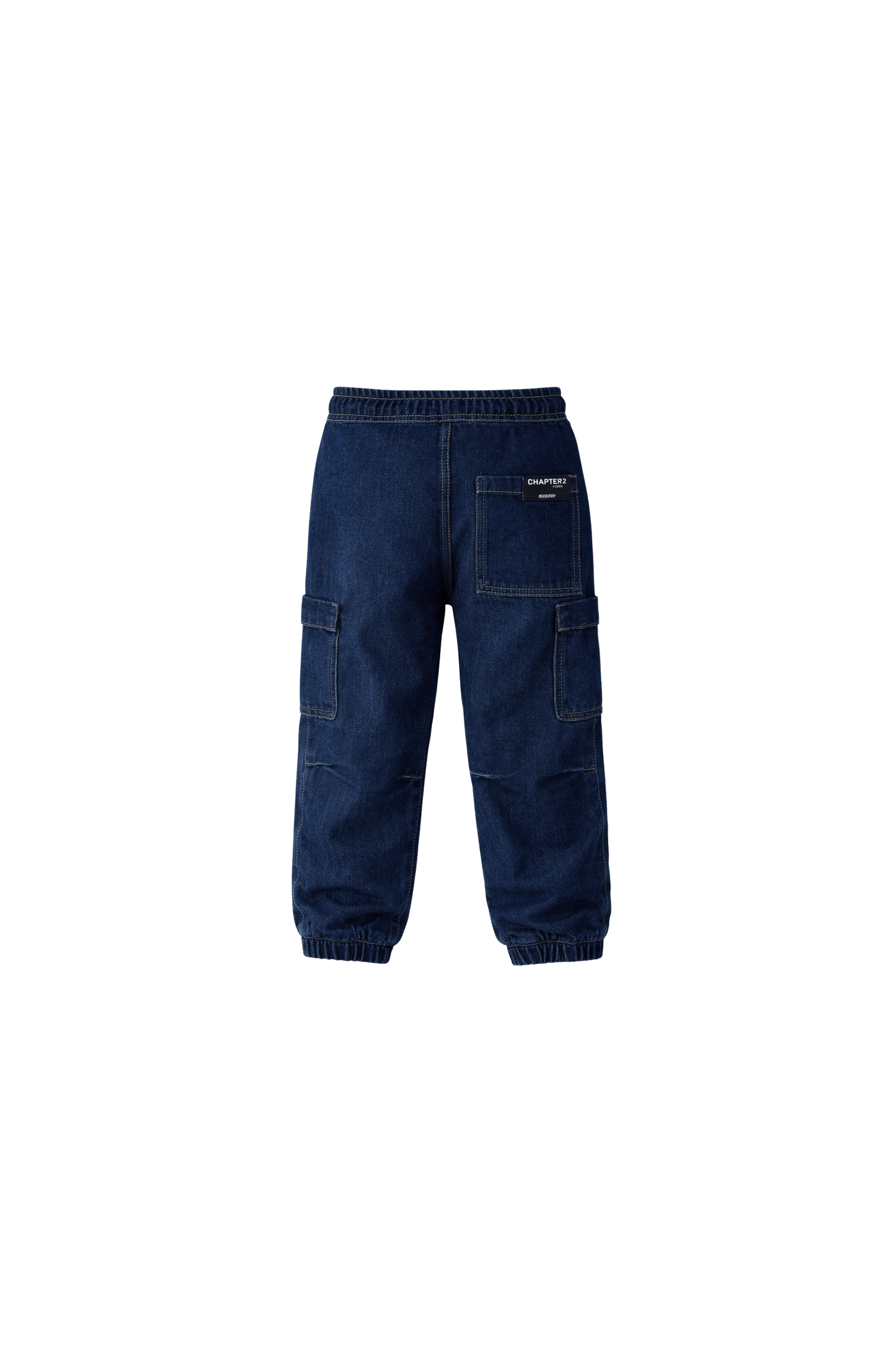 Indigo Denim Joggers Jr