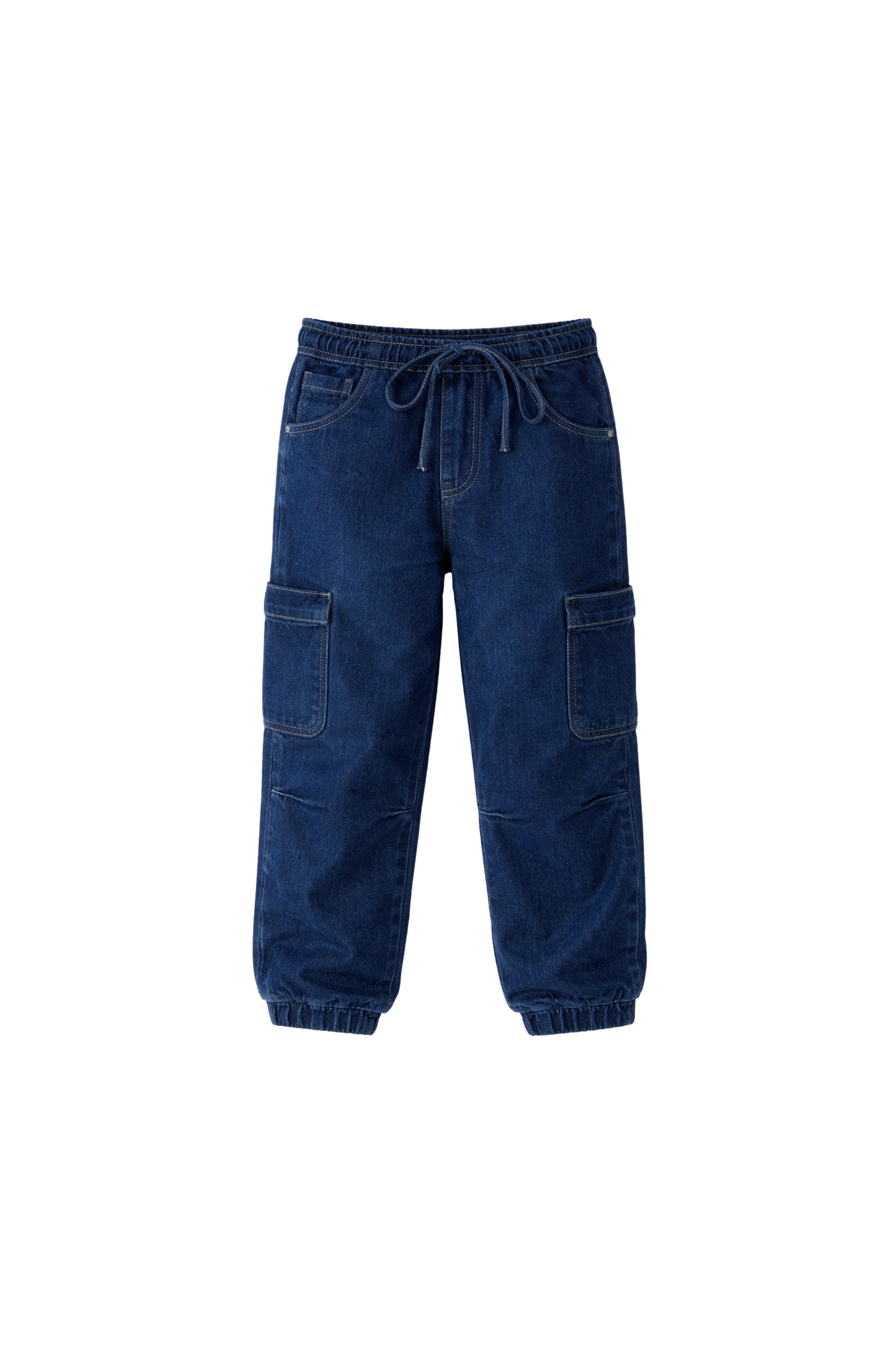 Indigo Denim Joggers Jr