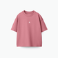 Dusty Pink Solid T-Shirt Jr