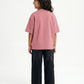 Dusty Pink Solid T-Shirt Jr - Girls