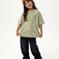 Green Washed T-Shirt Jr - Girls