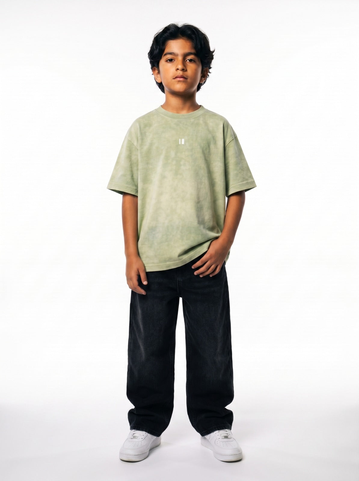 Green Washed T-Shirt Jr