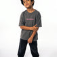 Grey Indifferent Tee (model)