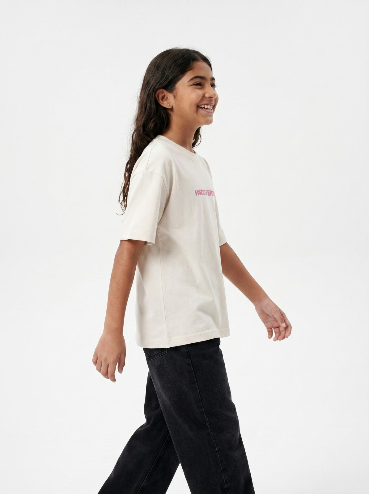 Off White Indifferent T-Shirt Jr - Girls