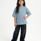 Light Blue Solid T-Shirt Jr - Girls