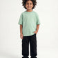 Light Green Solid T-Shirt Jr