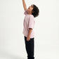 Light Pink Solid T-Shirt Jr
