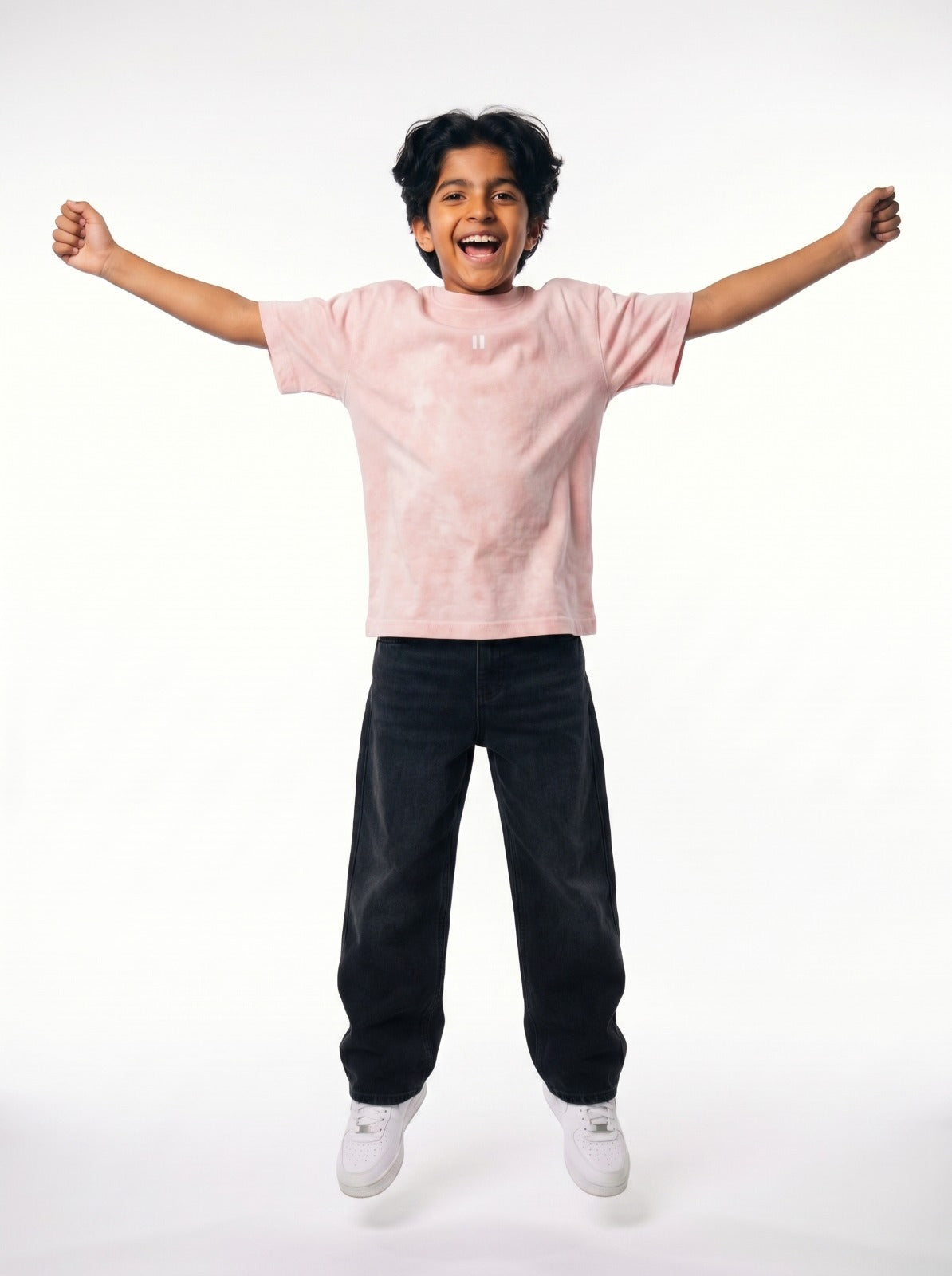 Light Pink Washed T-Shirt Jr