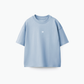 Light Blue Solid T-Shirt Jr