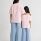 Light Pink Solid T-shirt Pack of 2