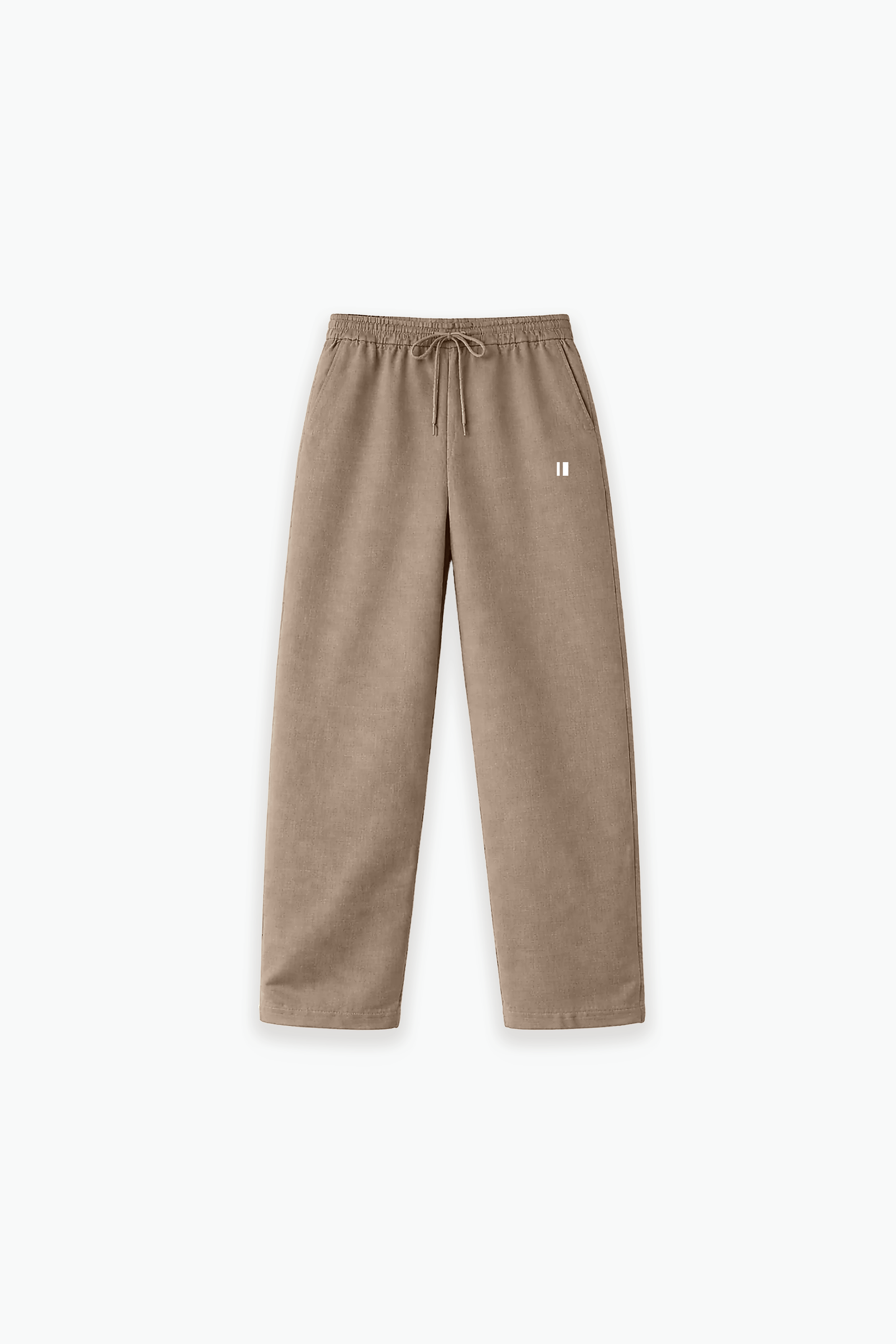 Mocha Brown Linen Pants Jr