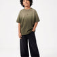 Olive Washed T-Shirt Jr