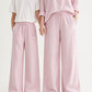 Light Pink Linen Pant Set of 2