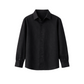 Black Linen Shirt Jr