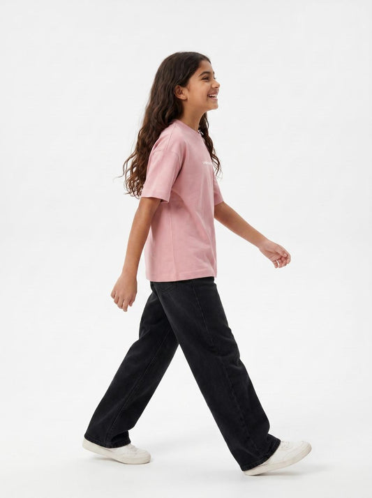 Dusty Rust Unbothered T-Shirt Jr - Girls