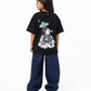 Black Indifferent T-Shirt Jr