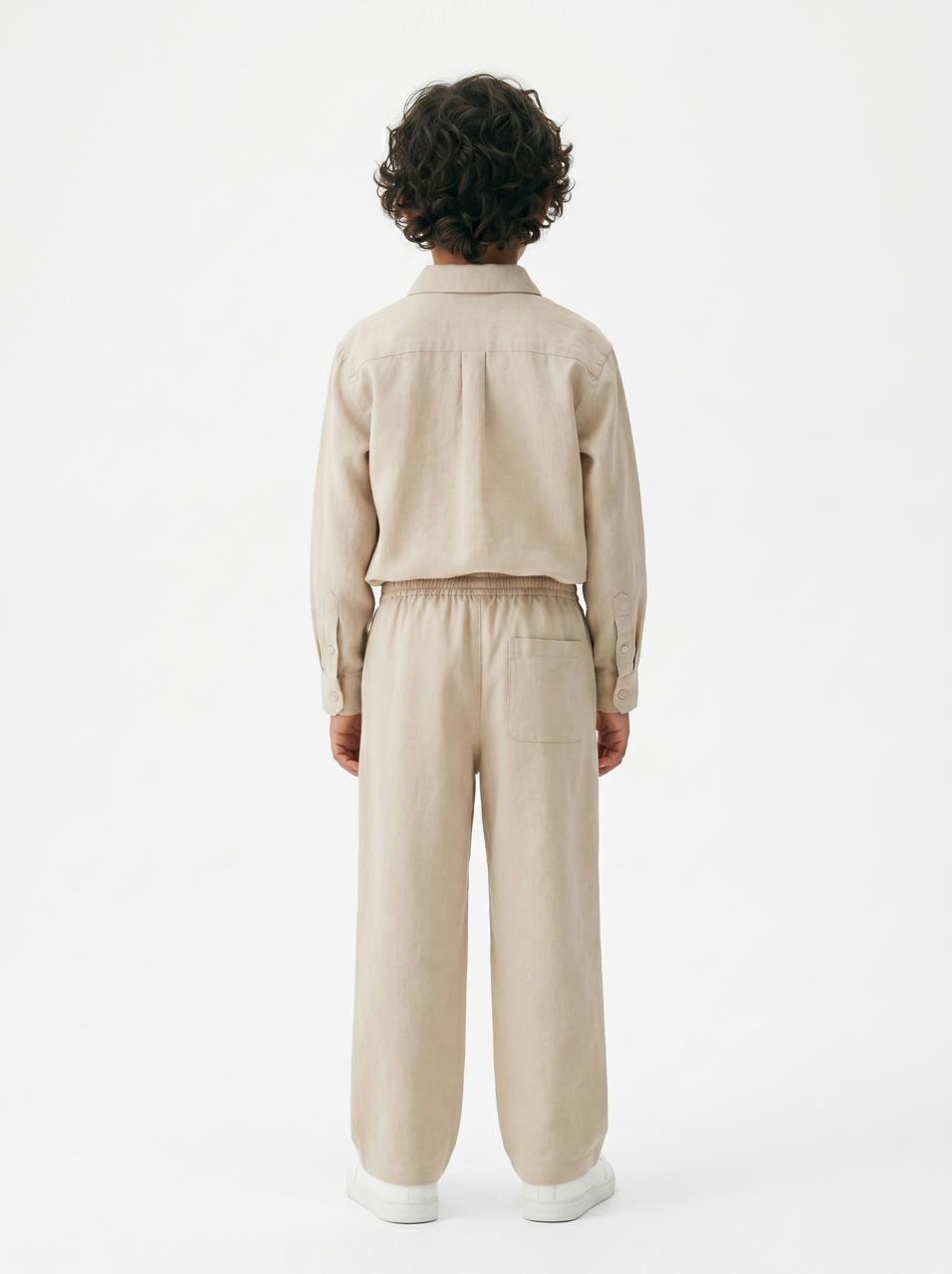 Coffee Linen Set Jr