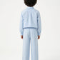 Light Blue Linen Set Jr