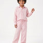 Baby Pink Linen Set Jr