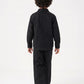 Black Linen Set Jr