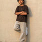 Coffee Solid T-Shirt Jr