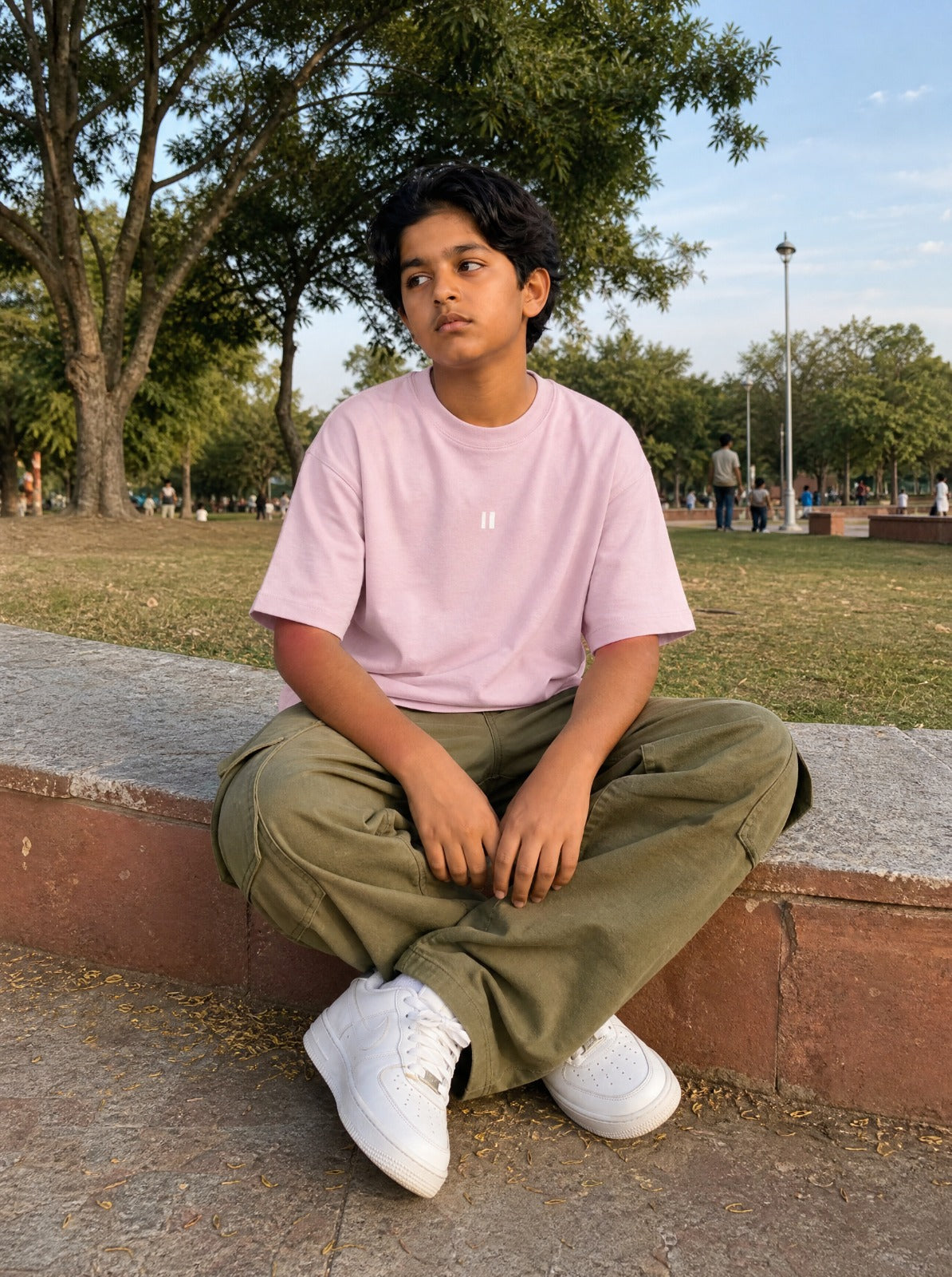 Light Pink Solid Tee