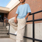 Light Blue Solid T-Shirt Jr