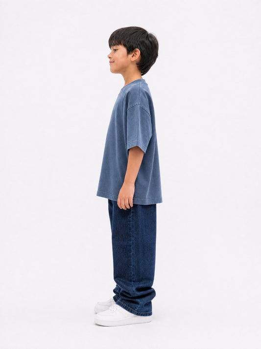 Midnight Blue Fade T-Shirt Jr