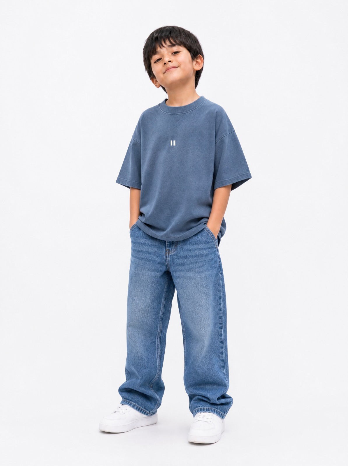 Midnight Blue Fade T-Shirt Jr