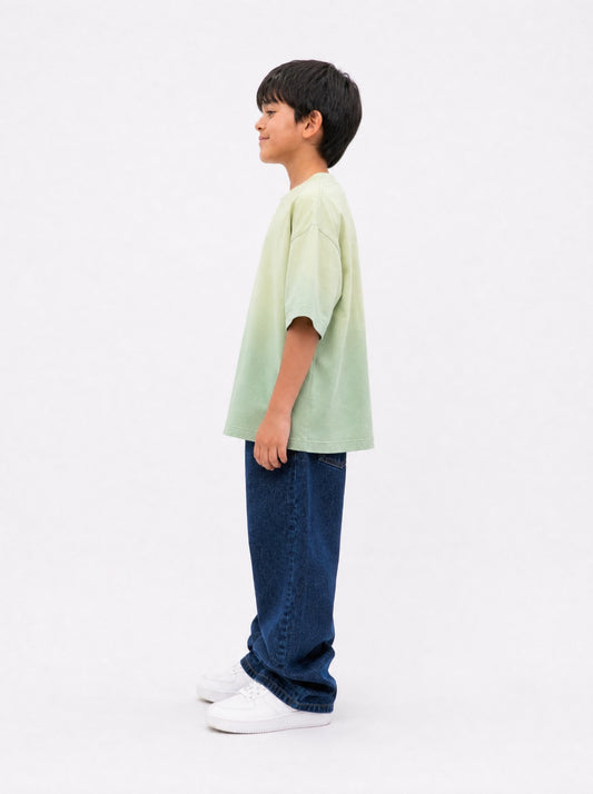 Olive Ombre T-Shirt Jr