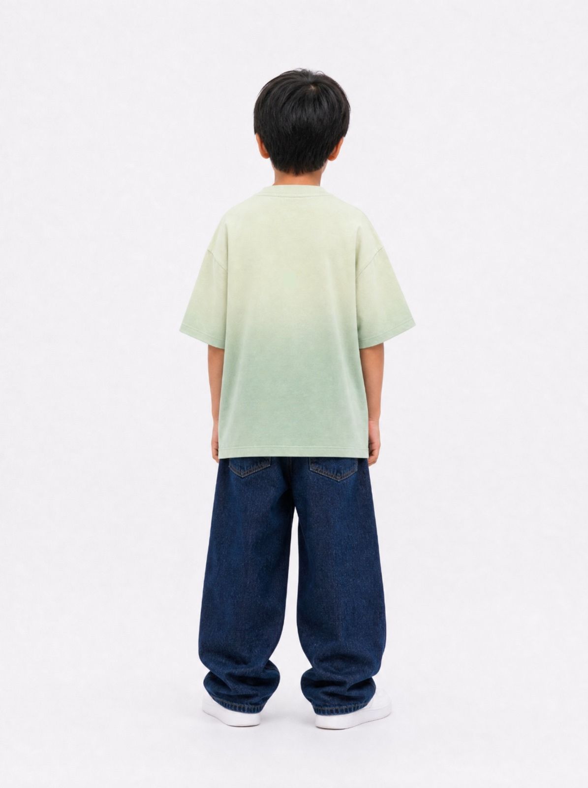Olive Ombre T-Shirt Jr